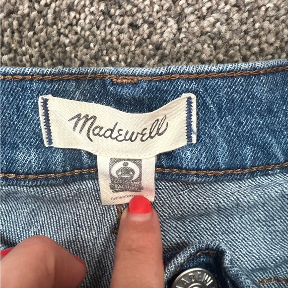 Madewell Petite Perfect Vintage Wide-Leg Jean in Leifland Wash Size 27 Petite - Picture 8 of 11